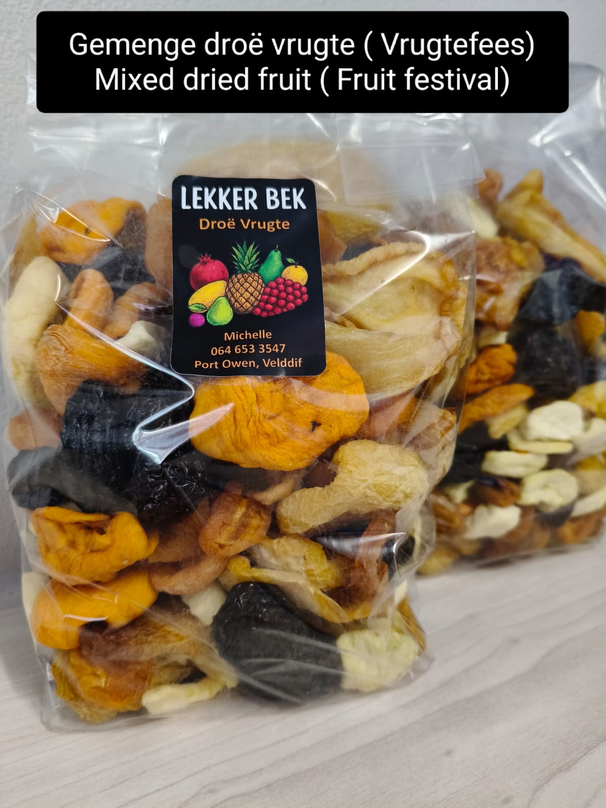 Gemengde droë vrugte / Dried Fruit Mix