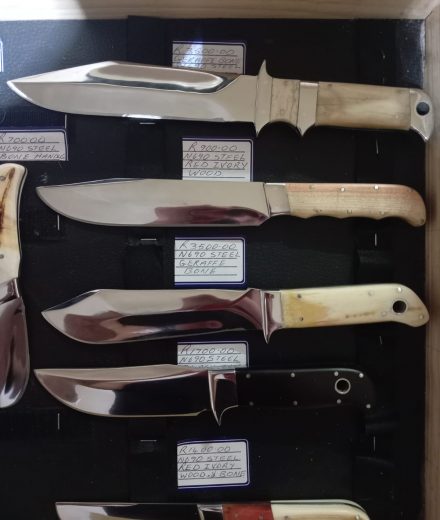 Hand crafted knives