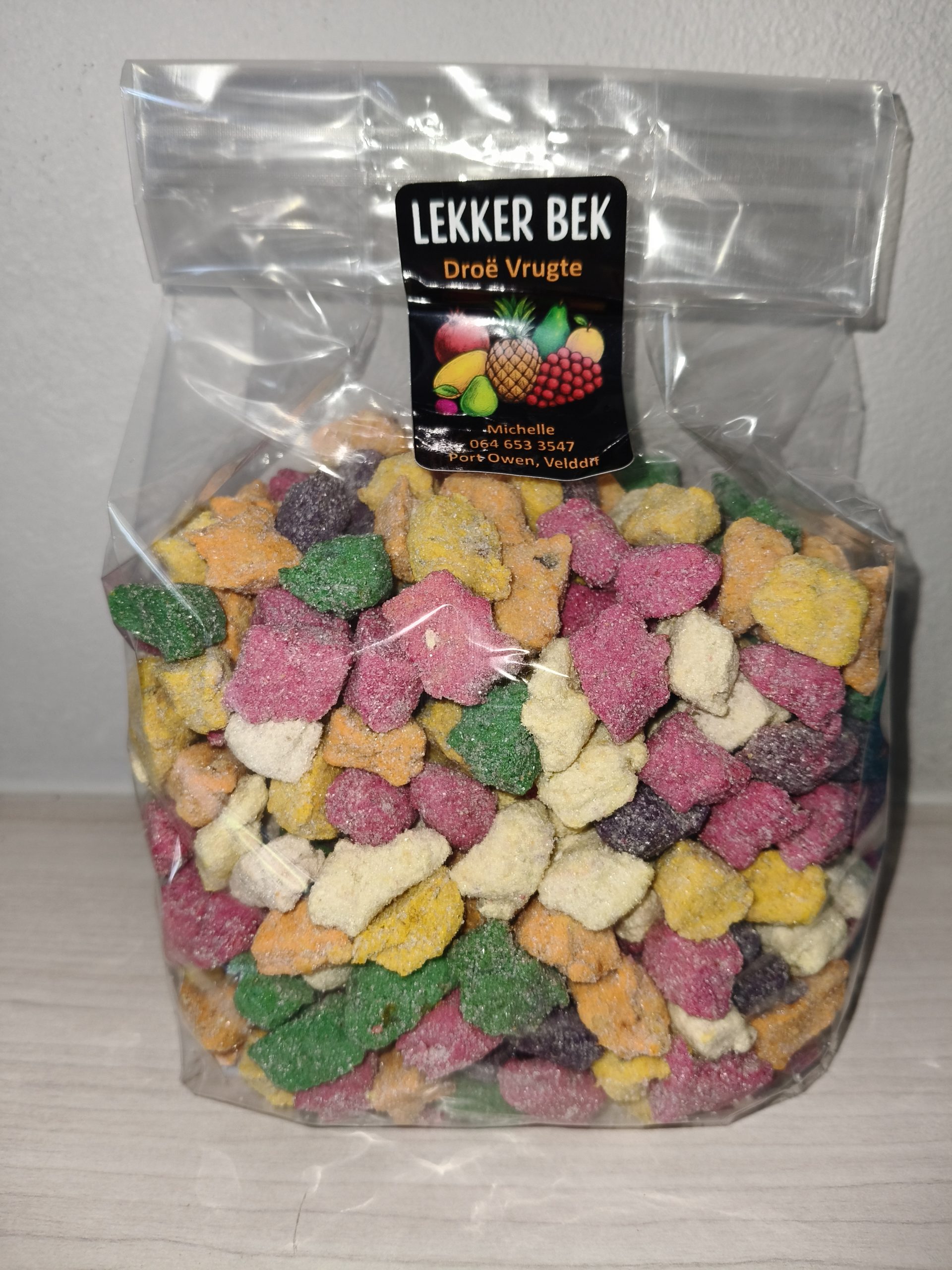 Fruit Sweets Lollies, Cubes, flakes, tots