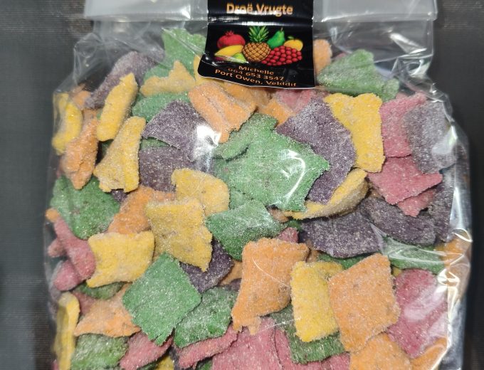 Fruit Sweets Lollies, Cubes, flakes, tots