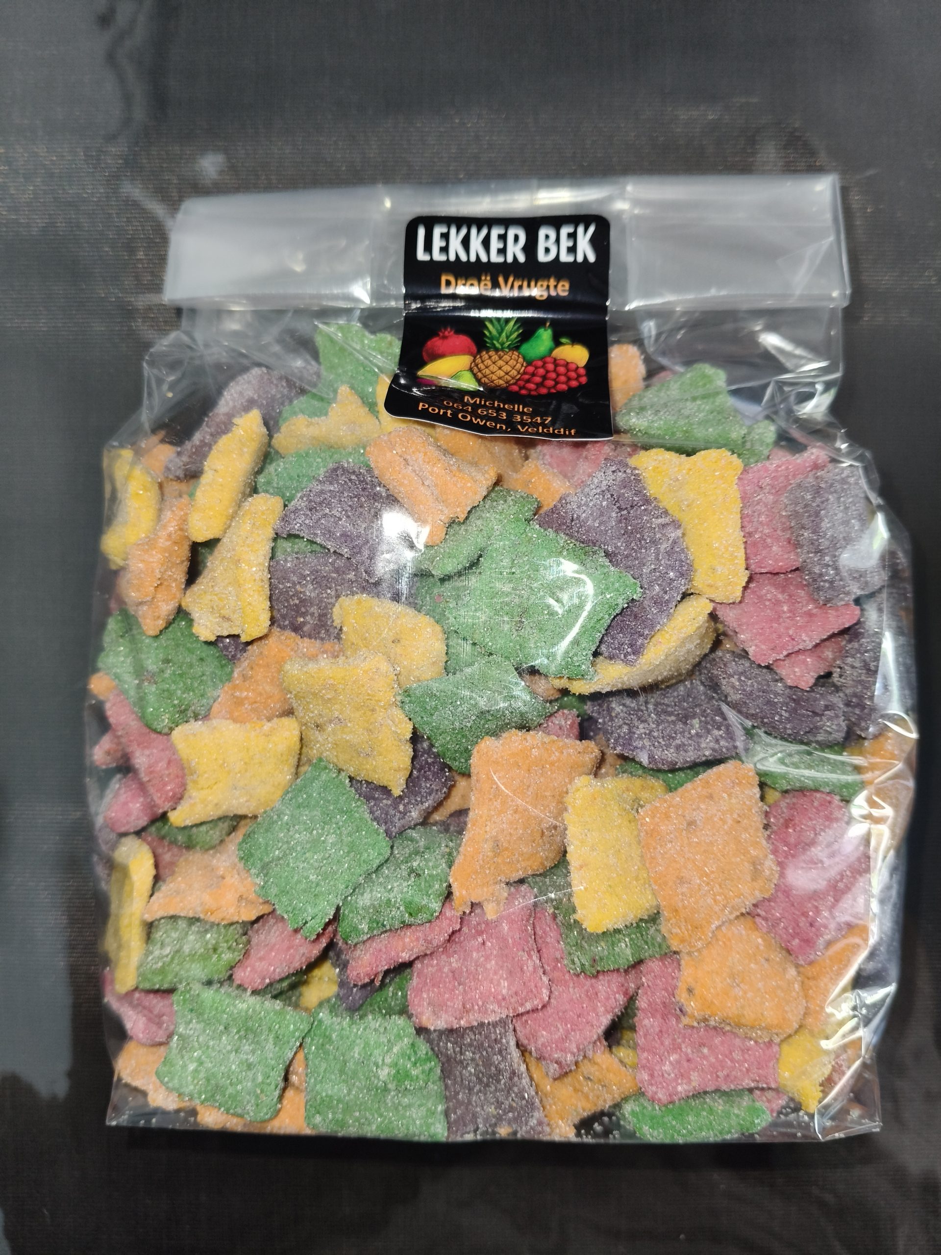 Fruit Sweets Lollies, Cubes, flakes, tots