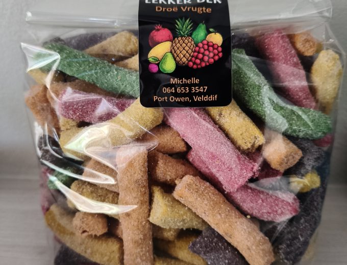 Fruit Sweets Lollies, Cubes, flakes, tots