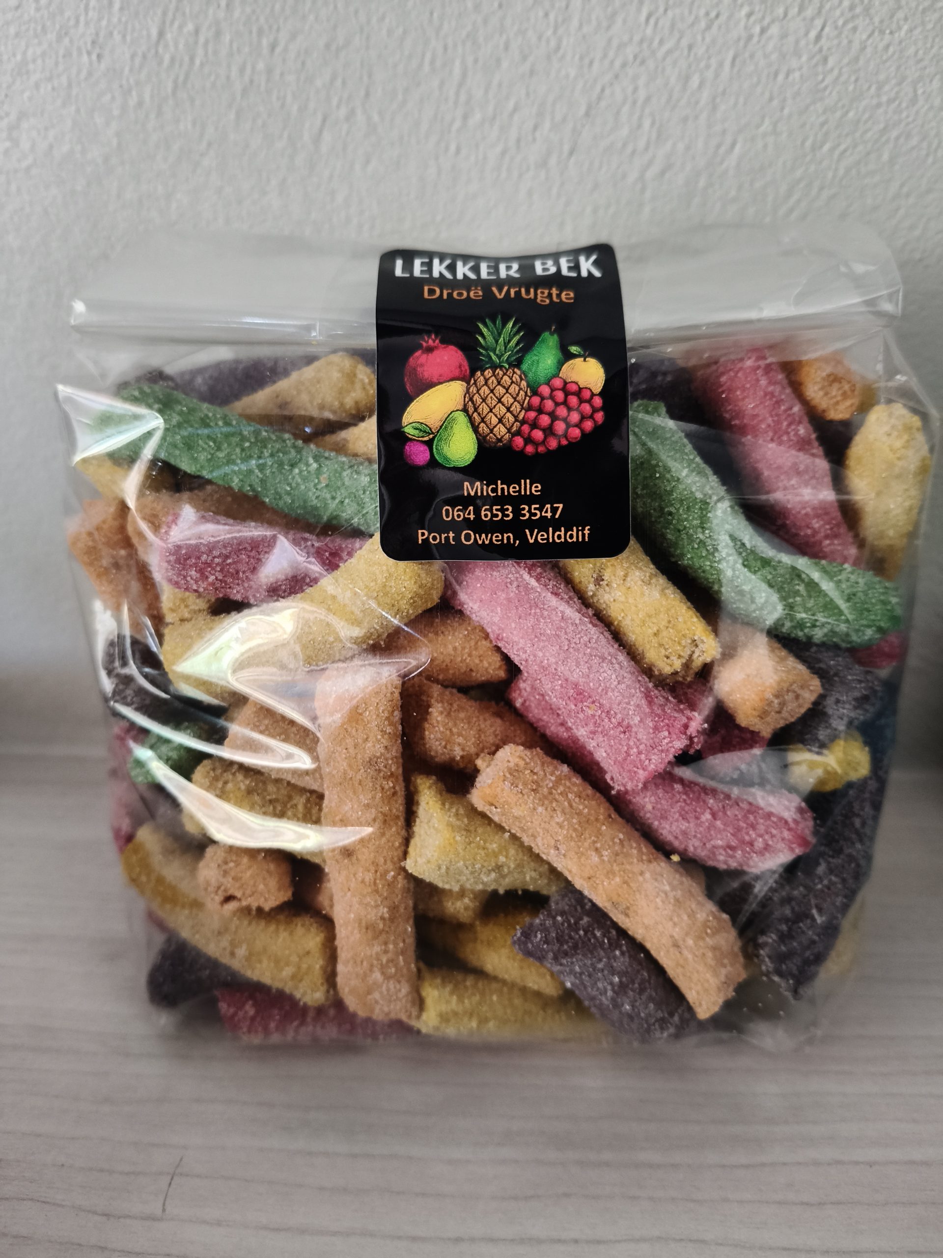 Fruit Sweets Lollies, Cubes, flakes, tots