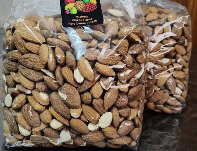 Almonds Mixed whole and halves
