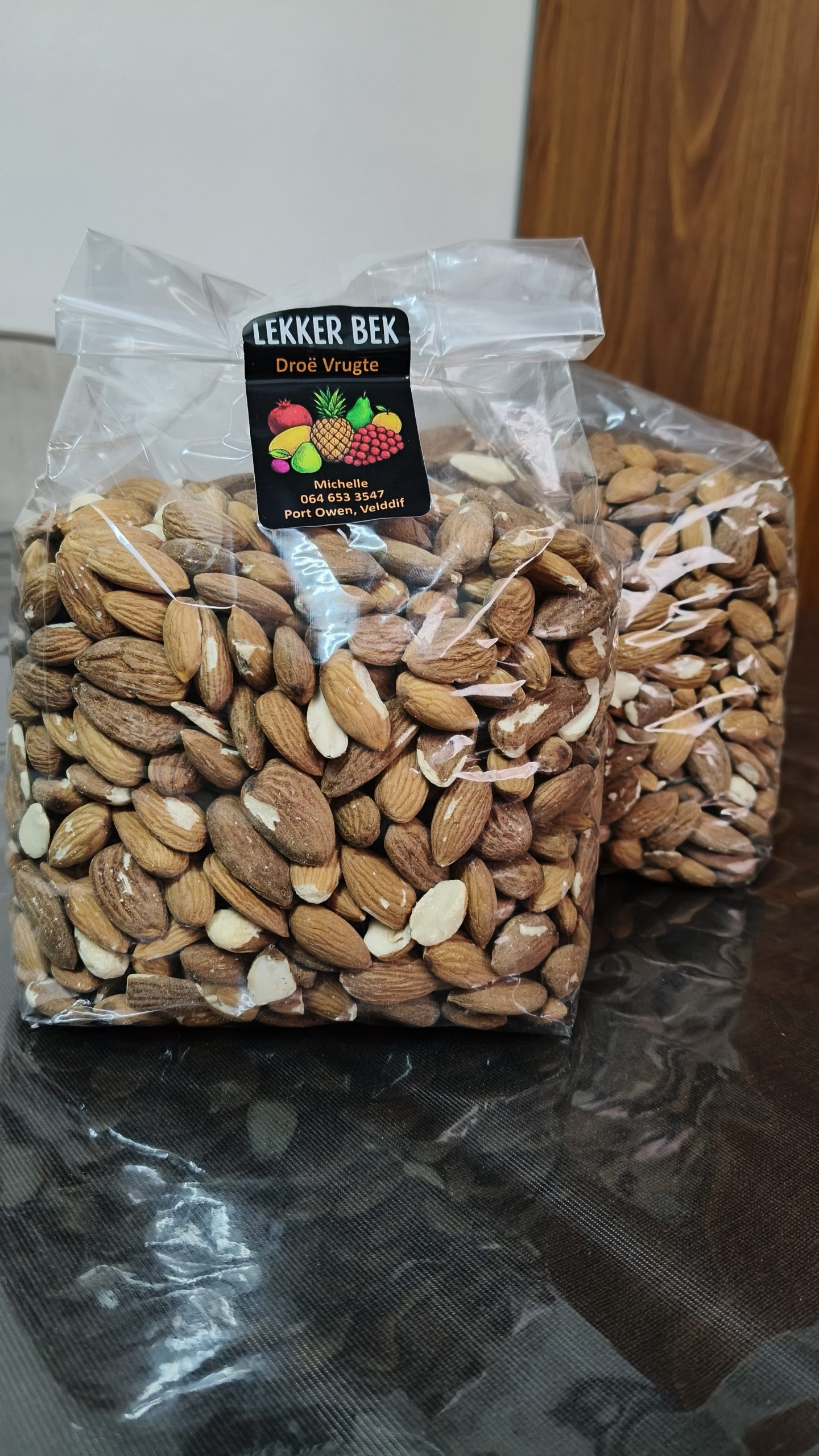 Almonds Mixed whole and halves