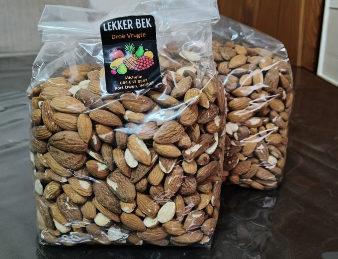 Almonds Mixed whole and halves