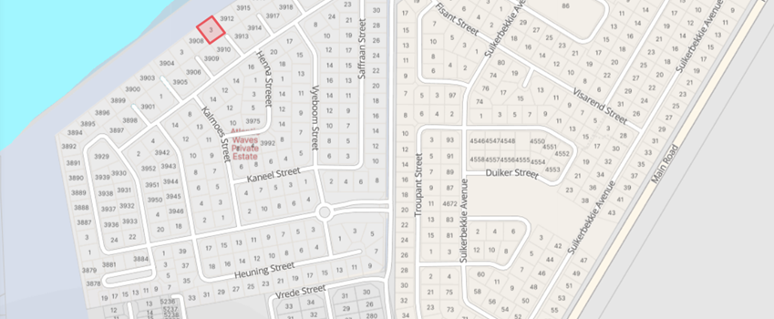 Exquisite Beachfront Sea-View Plot in Secure Estate