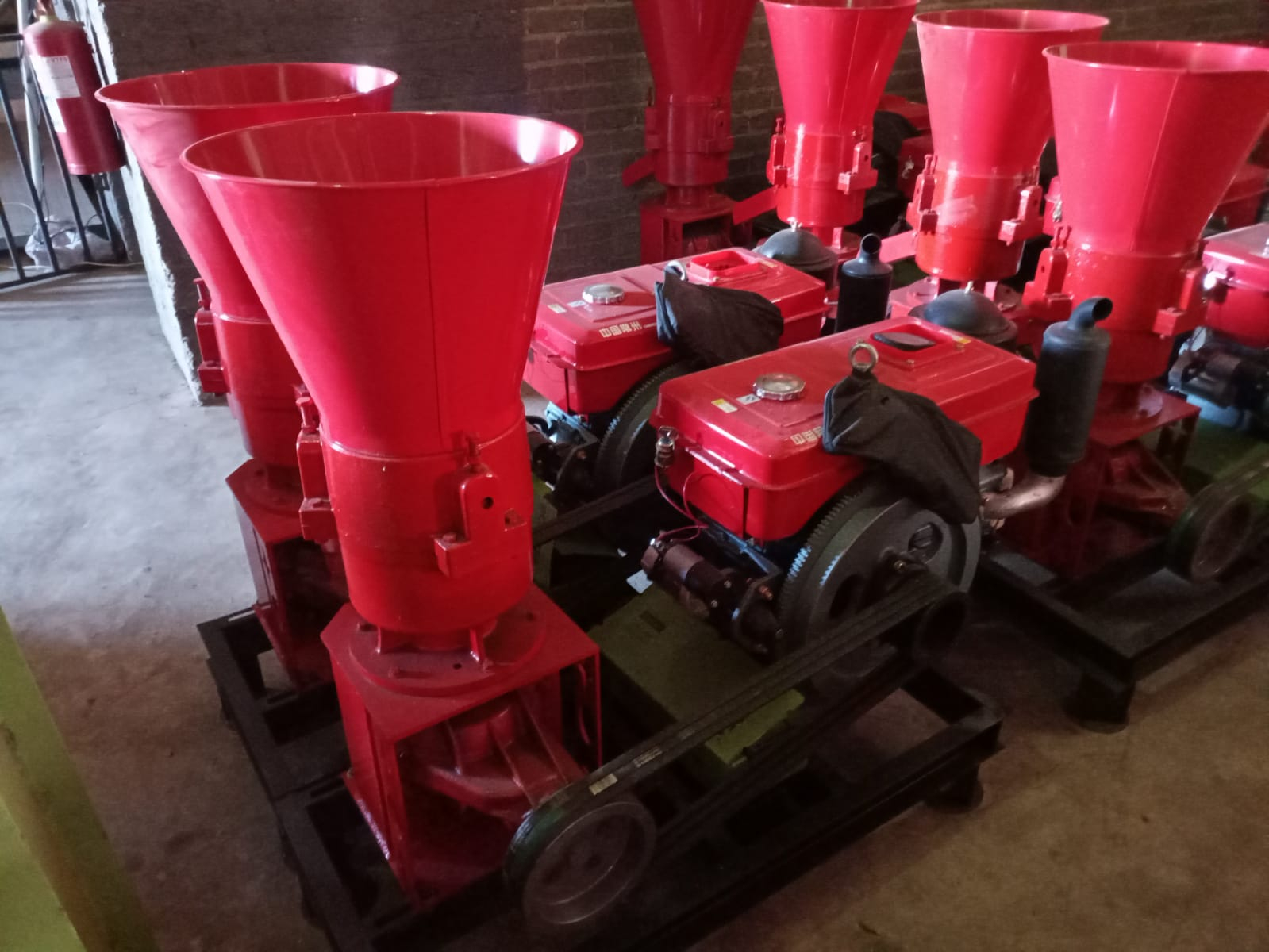 Hammer Mills, Maize Threshers, Pellet Machines – Everything to make feed this winter