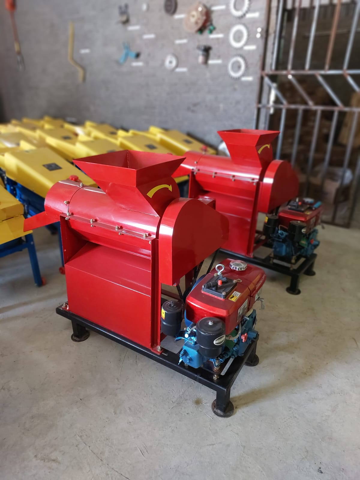 Hammer Mills, Maize Threshers, Pellet Machines – Everything to make feed this winter