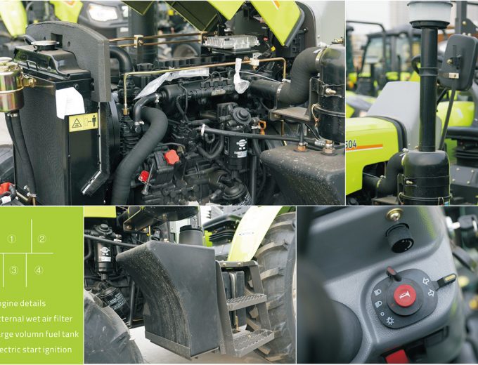 Zoomlion Tractors For Sale – 50hp/75hp/90hp/130hp Contact Today