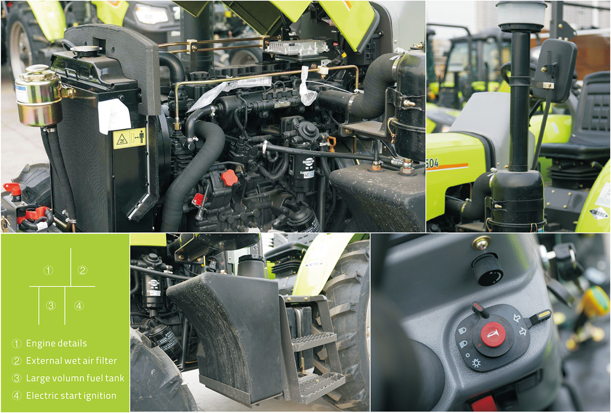 Zoomlion Tractors For Sale – 50hp/75hp/90hp/130hp Contact Today