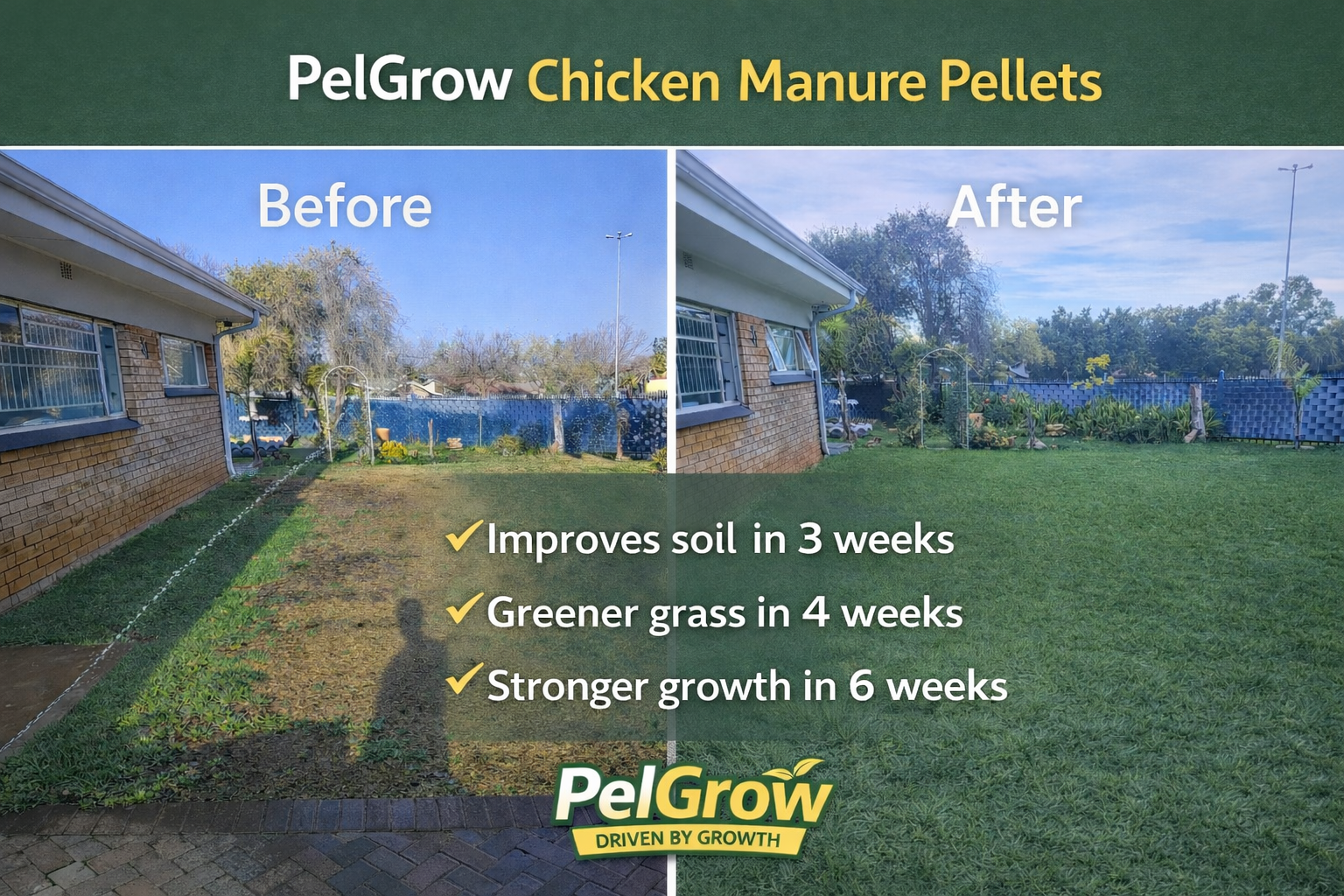 Premium Chicken Manure Fertilizer – PelGrow (Delivery Available)