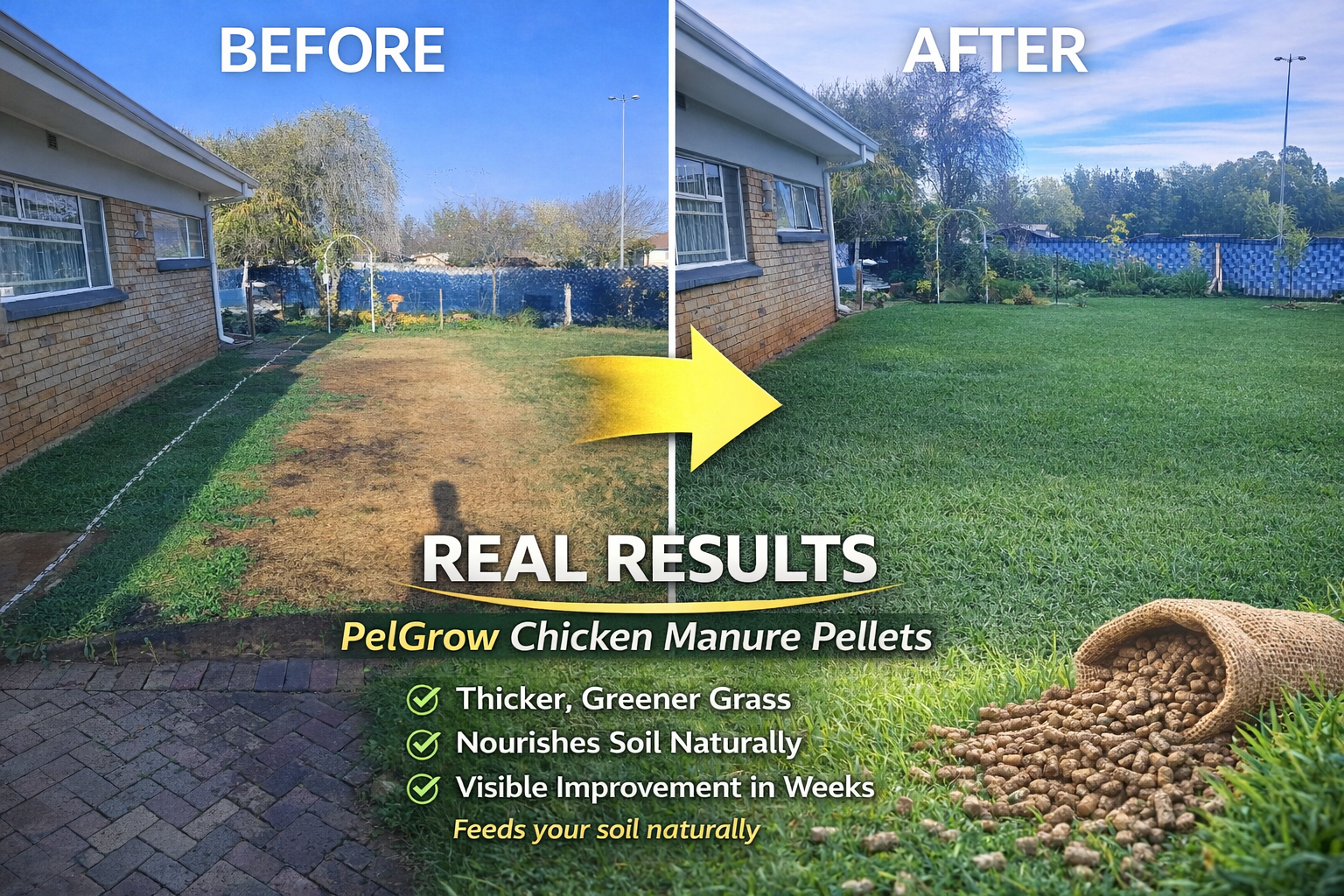 Premium Chicken Manure Fertilizer – PelGrow (Delivery Available)