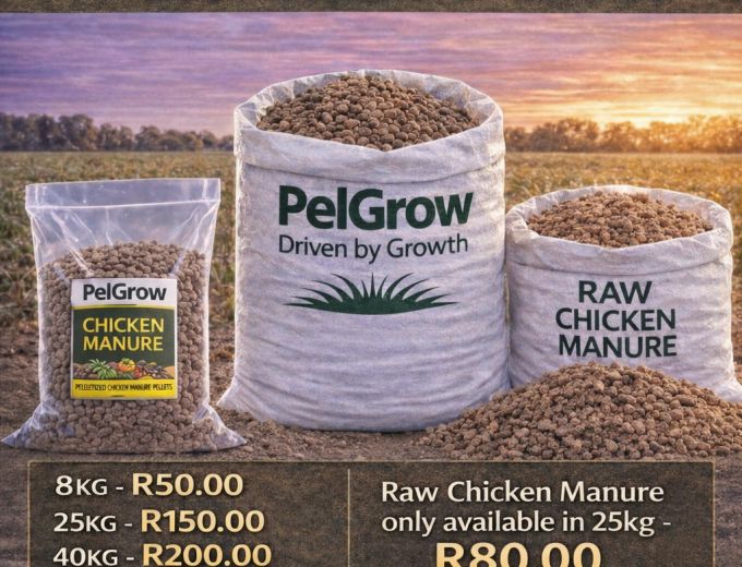 Premium Chicken Manure Fertilizer – PelGrow (Delivery Available)