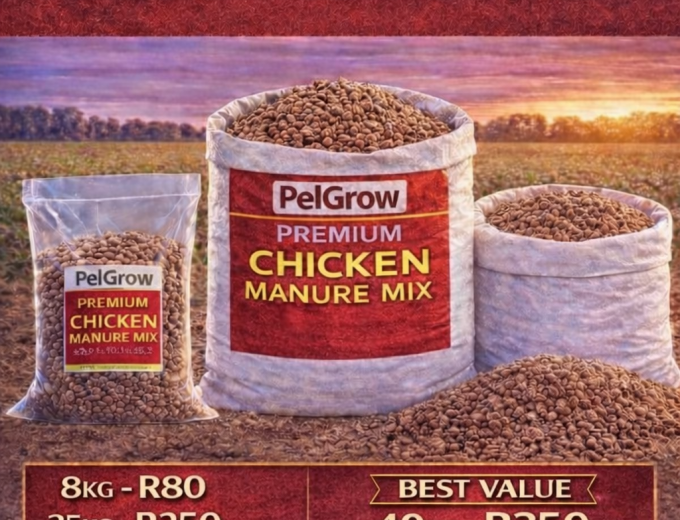 Premium Chicken Manure Fertilizer – PelGrow (Delivery Available)