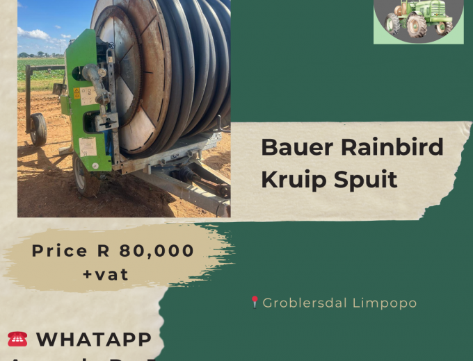 Bauer Rainbird Kruip Spuit