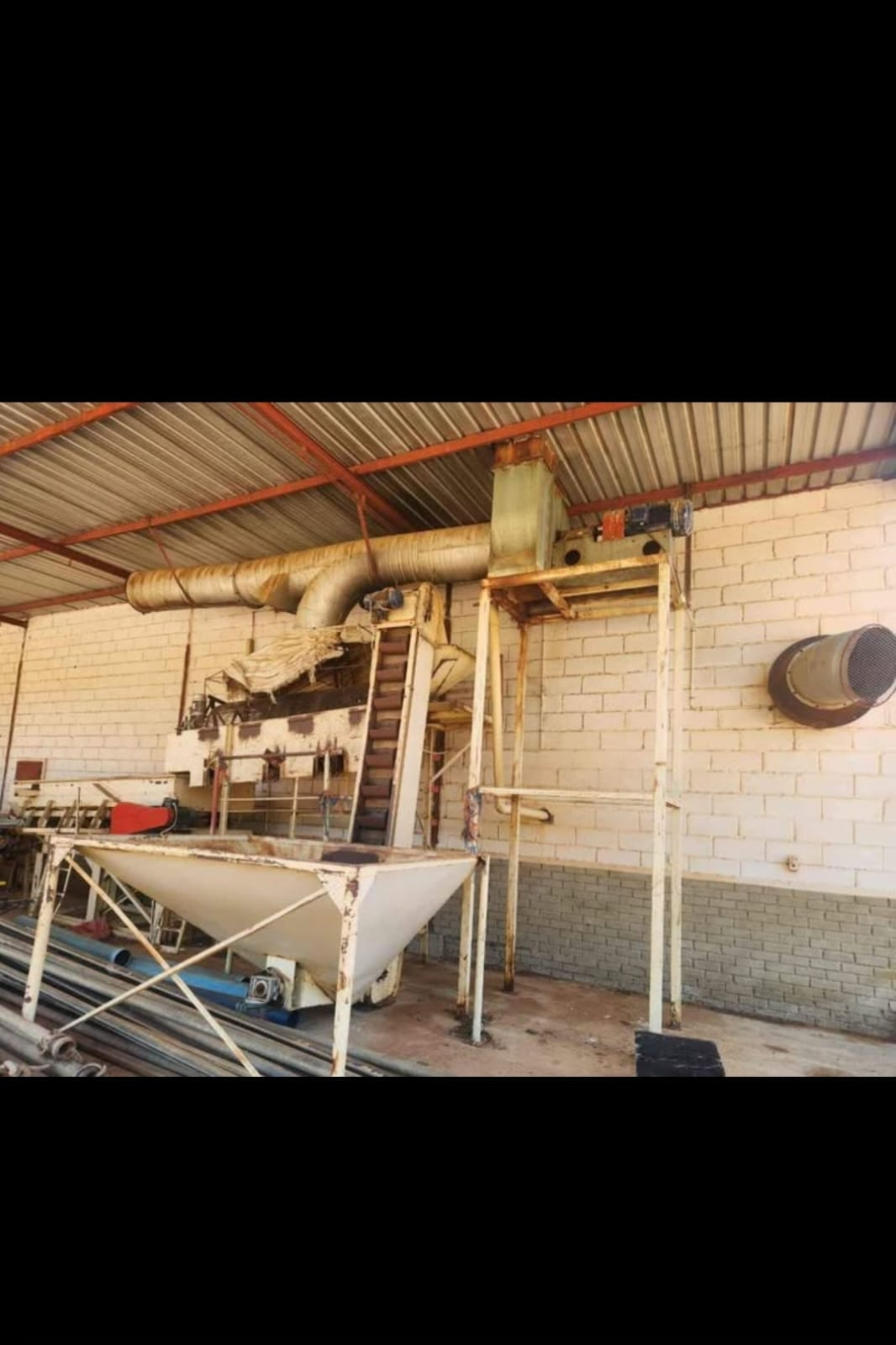 Peanut processing plant