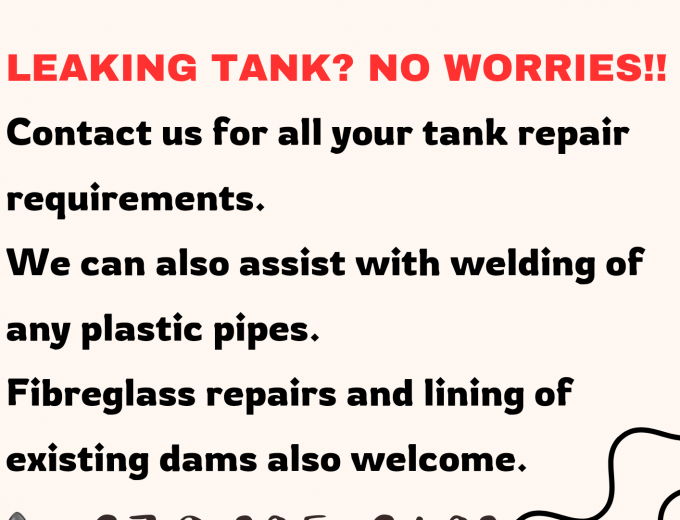 Tank & farm equipment repairs