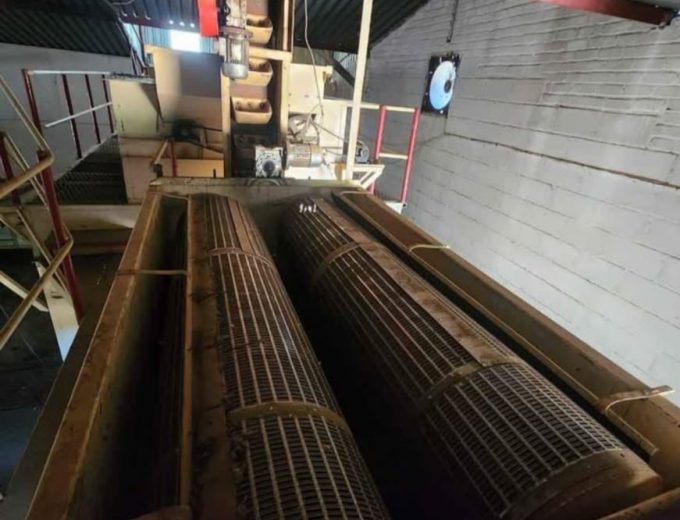 Peanut processing plant