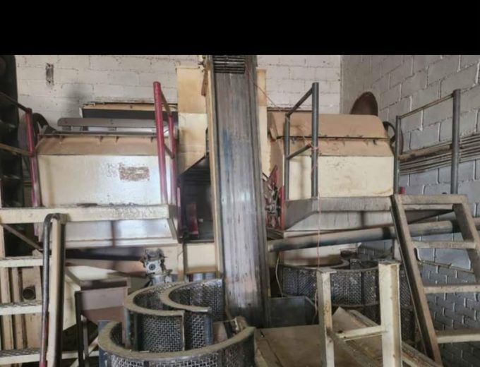 Peanut processing plant