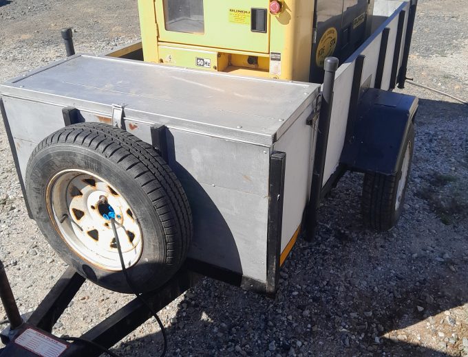 Bundu Generator 17kva diesel With trailer