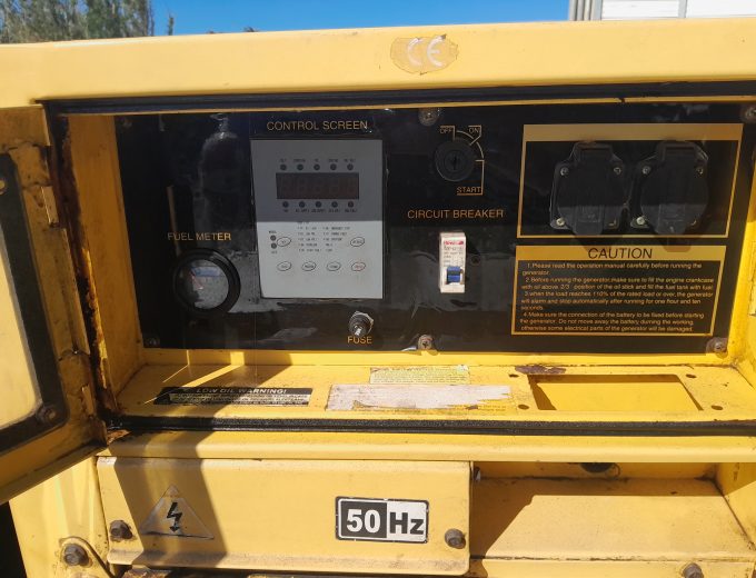Bundu Generator 17kva diesel With trailer