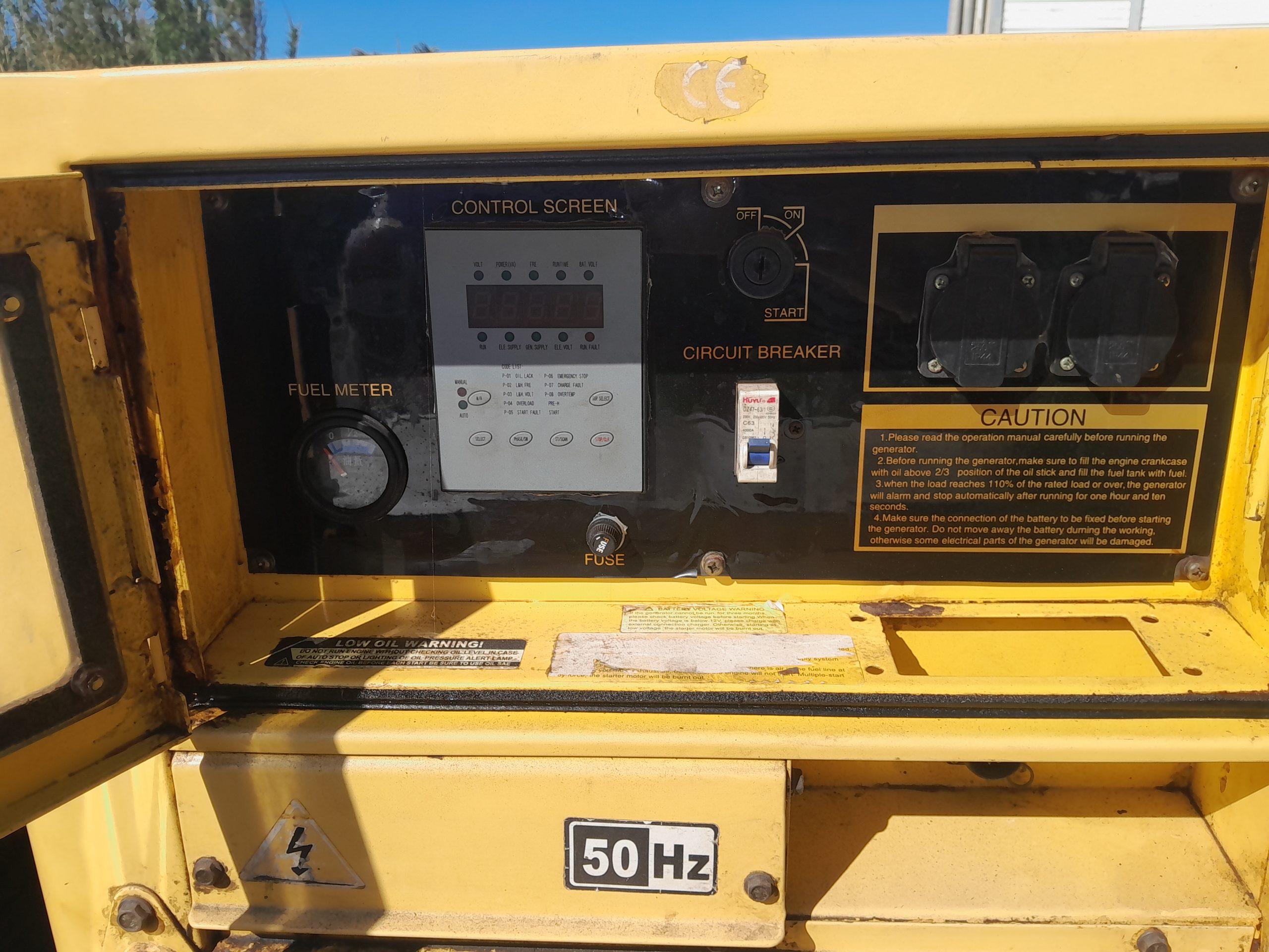 Bundu Generator 17kva diesel With trailer