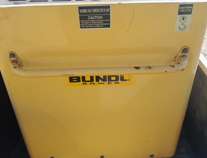 Bundu Generator 17kva diesel With trailer