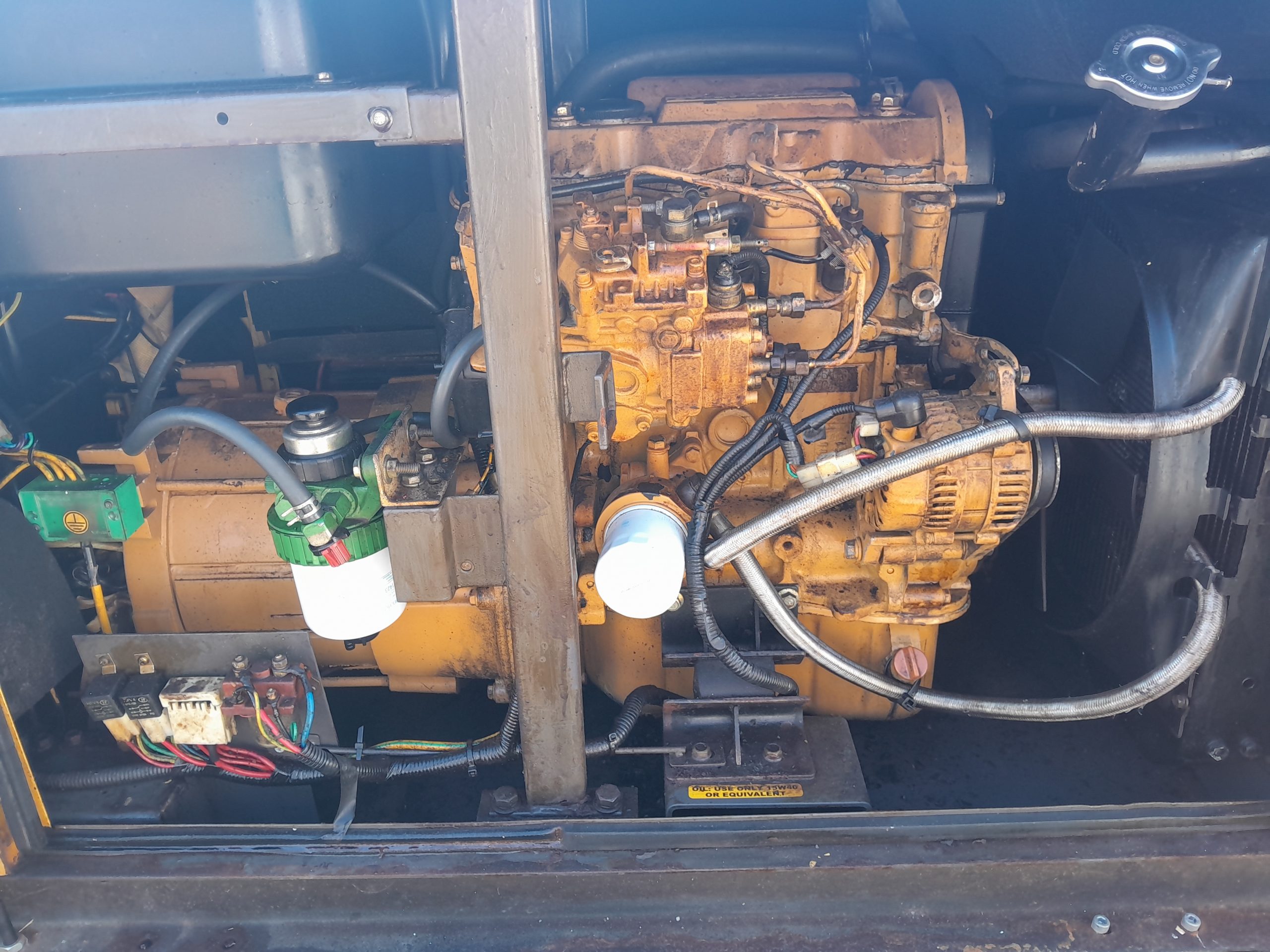 Bundu Generator 17kva diesel With trailer