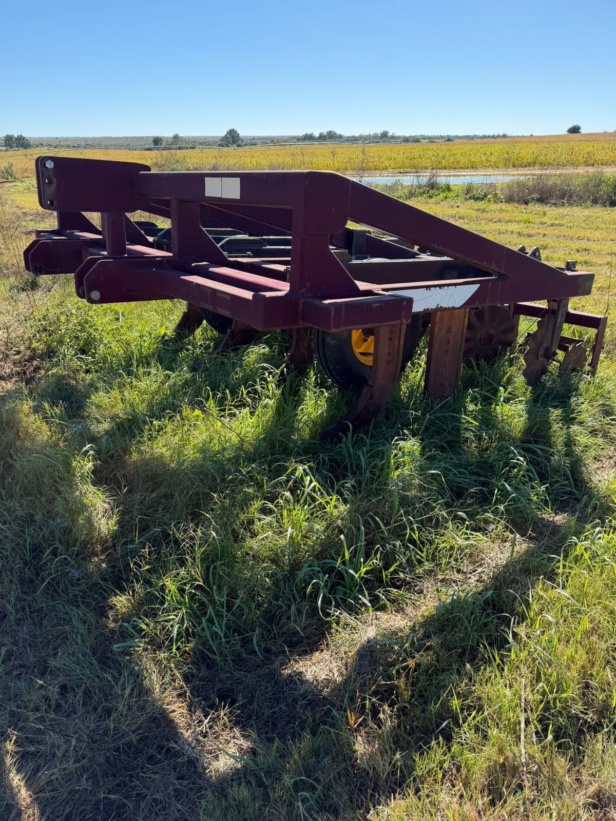 Radium 4 Ry 0,76 Striptill Ripper met Saadbed Rollers