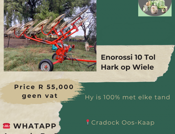 Enorossi 10 Tol Hark met wiele