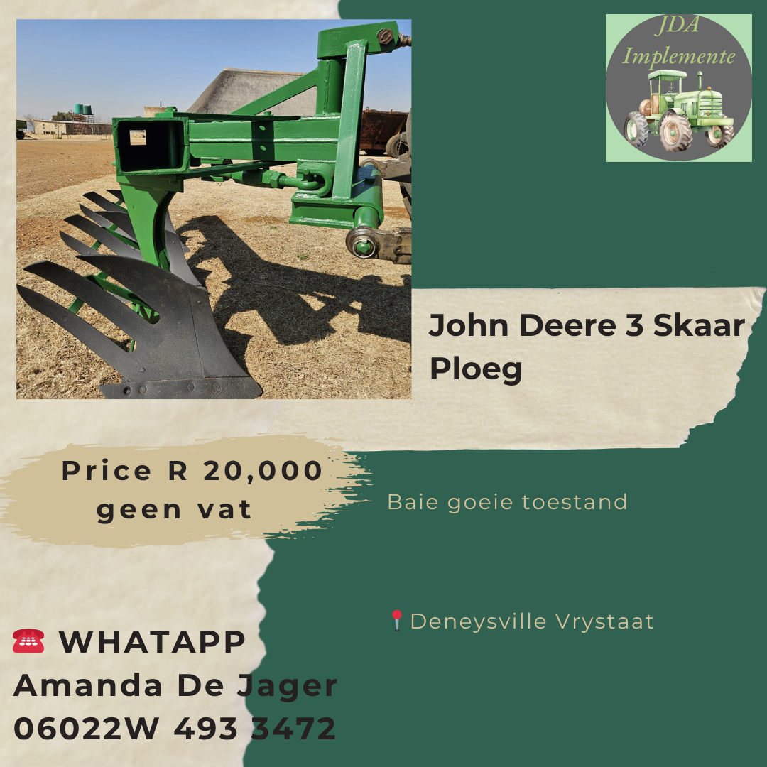 John Deere 3 Skaar Ploeg
