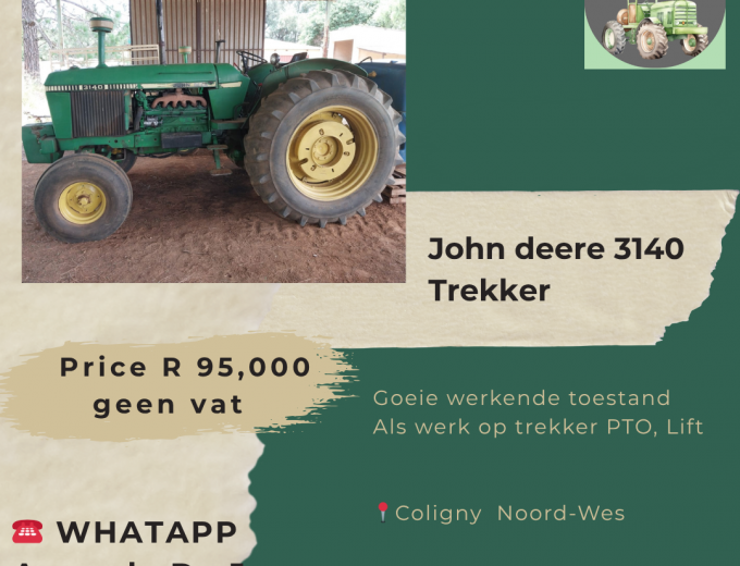 John Deere 3140 Trekker