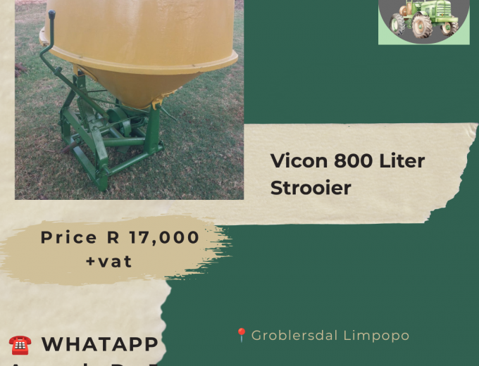 Vicon 800 Liter