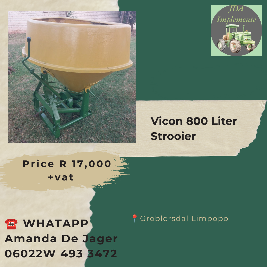Vicon 800 Liter