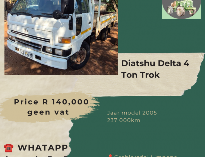 Diatshu Delta 4 Ton Trok