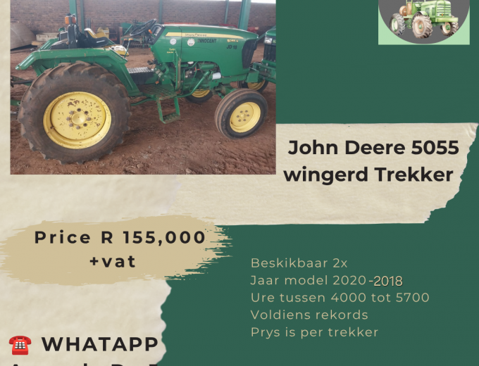 John Deere 5055 Wingerd Trekker