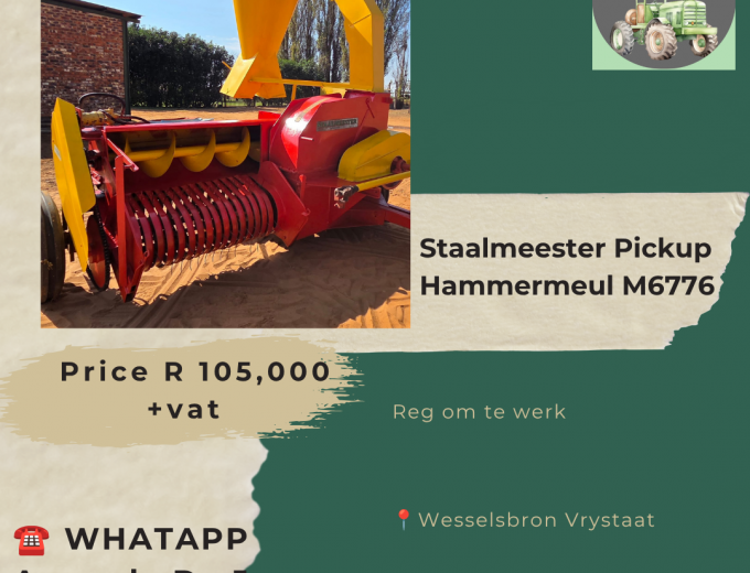 Staalmeester Pickup Hammermeul M6776