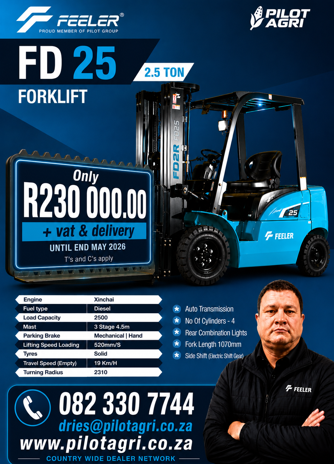 Feeler FD25 Forklift