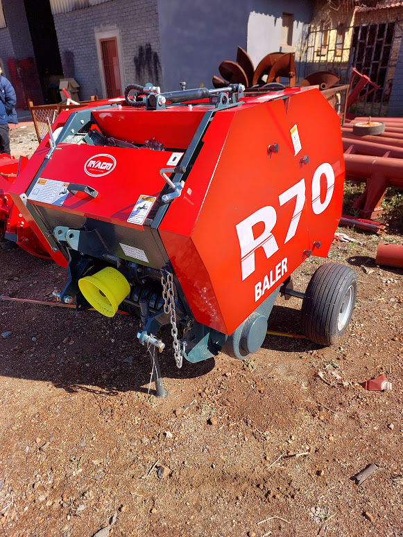 Haymaking Combo – R70 Mini Bale + 1,65m Drum Mower + 4 Wheel Rake