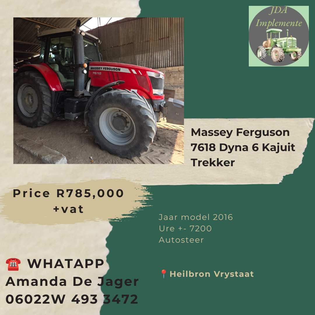 Massey Ferguson 7618 Dyna 6 Kajuit Trekker
