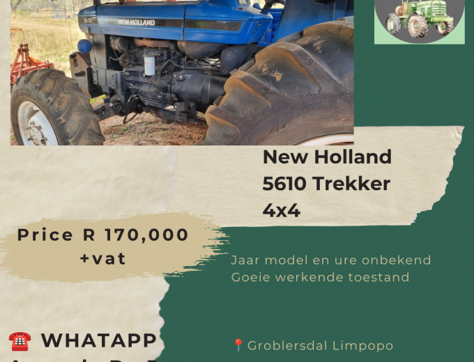 New Holland 5610 Trekker 4×4