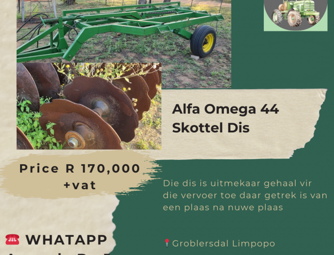 Alfa Omega 44 Skottel Dis