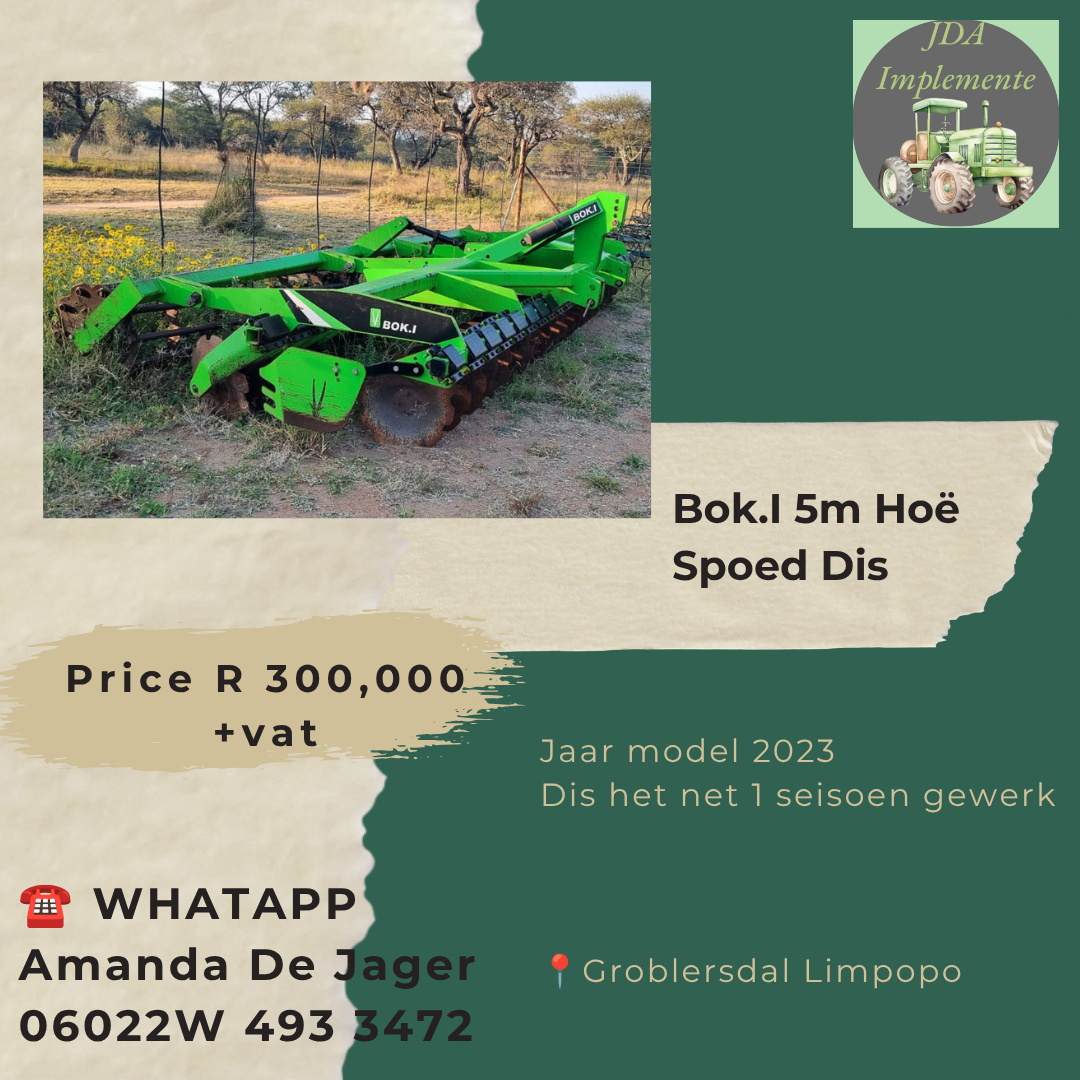 Bok.I 5m Hoë Spoed Dis