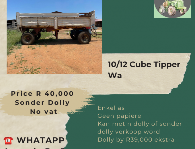 10/12 Cube Tipper Wa