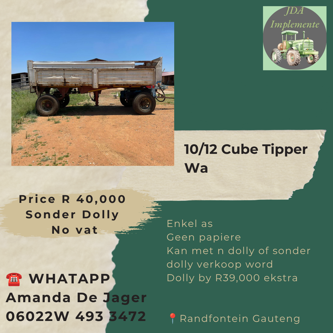 10/12 Cube Tipper Wa