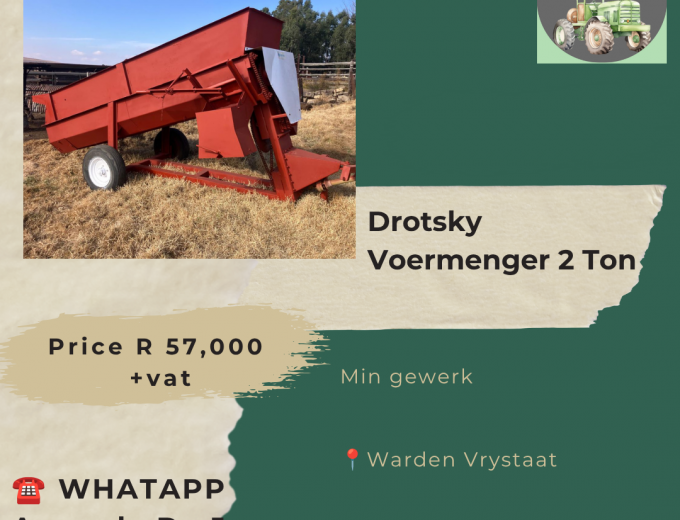 Drotsky Voermenger 2 Ton