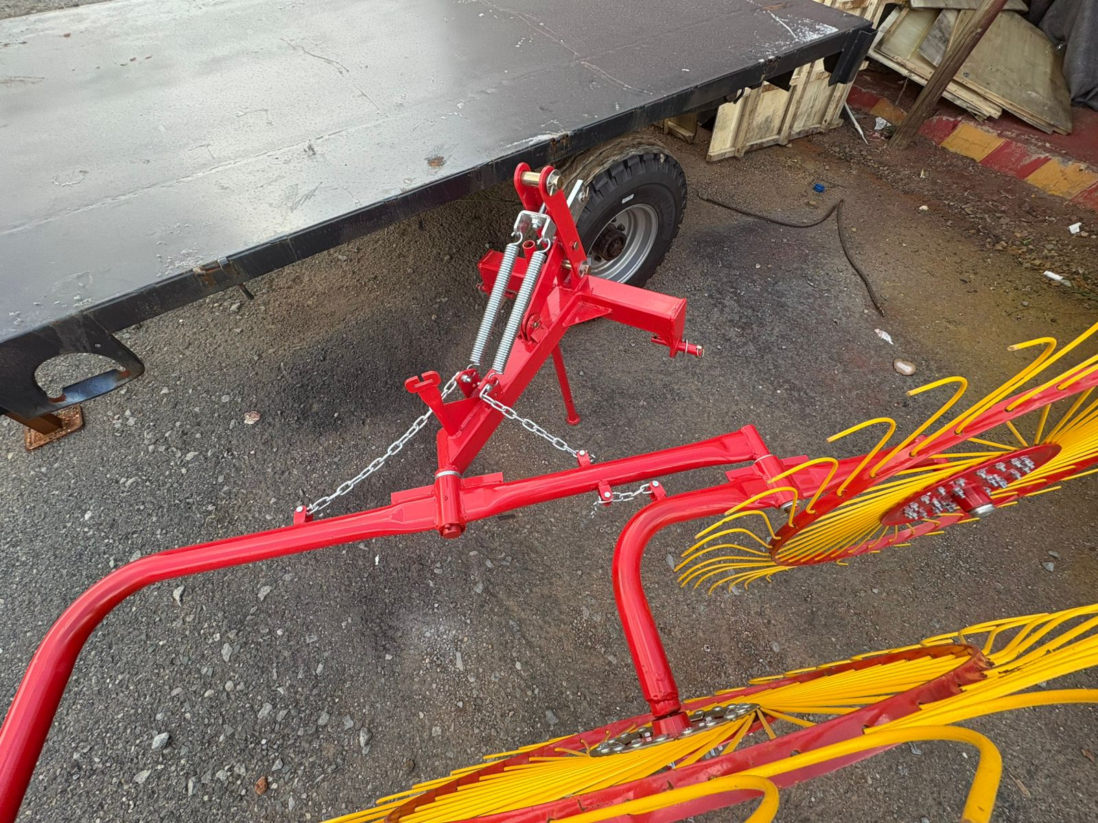 Haymaking Combo – R70 Mini Bale + 1,65m Drum Mower + 4 Wheel Rake
